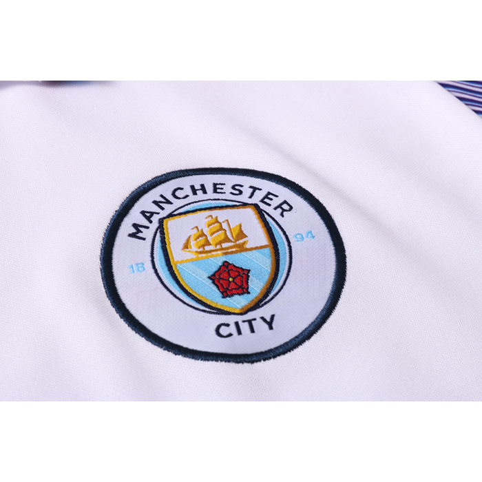 Camiseta Polo del Manchester City 2020-21 Blanco - Haga un click en la imagen para cerrar